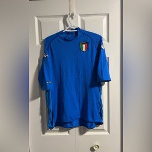 2002 vintage Italy men’s soccer jersey